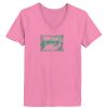 Ladies ComfortSoft® V Neck T Shirt Thumbnail