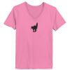 Ladies ComfortSoft® V Neck T Shirt Thumbnail