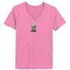 Ladies ComfortSoft® V Neck T Shirt Thumbnail