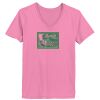 Ladies ComfortSoft® V Neck T Shirt Thumbnail