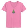 Ladies ComfortSoft® V Neck T Shirt Thumbnail