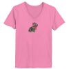 Ladies ComfortSoft® V Neck T Shirt Thumbnail