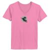 Ladies ComfortSoft® V Neck T Shirt Thumbnail