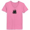Ladies ComfortSoft® V Neck T Shirt Thumbnail