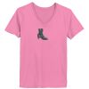 Ladies ComfortSoft® V Neck T Shirt Thumbnail