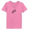 Ladies ComfortSoft® V Neck T Shirt Thumbnail