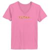 Ladies ComfortSoft® V Neck T Shirt Thumbnail