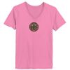 Ladies ComfortSoft® V Neck T Shirt Thumbnail