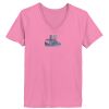 Ladies ComfortSoft® V Neck T Shirt Thumbnail