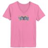 Ladies ComfortSoft® V Neck T Shirt Thumbnail