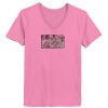 Ladies ComfortSoft® V Neck T Shirt Thumbnail
