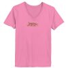 Ladies ComfortSoft® V Neck T Shirt Thumbnail