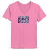 Ladies ComfortSoft® V Neck T Shirt Thumbnail