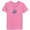 Ladies ComfortSoft® V Neck T Shirt Thumbnail