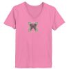 Ladies ComfortSoft® V Neck T Shirt Thumbnail