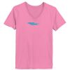 Ladies ComfortSoft® V Neck T Shirt Thumbnail