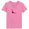 Ladies ComfortSoft® V Neck T Shirt Thumbnail