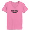 Ladies ComfortSoft® V Neck T Shirt Thumbnail