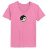 Ladies ComfortSoft® V Neck T Shirt Thumbnail