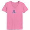 Ladies ComfortSoft® V Neck T Shirt Thumbnail