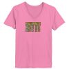 Ladies ComfortSoft® V Neck T Shirt Thumbnail