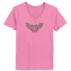 Ladies ComfortSoft® V Neck T Shirt Thumbnail