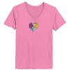 Ladies ComfortSoft® V Neck T Shirt Thumbnail