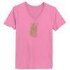 Ladies ComfortSoft® V Neck T Shirt Thumbnail