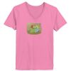 Ladies ComfortSoft® V Neck T Shirt Thumbnail
