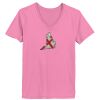 Ladies ComfortSoft® V Neck T Shirt Thumbnail