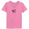 Ladies ComfortSoft® V Neck T Shirt Thumbnail