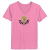 Ladies ComfortSoft® V Neck T Shirt Thumbnail