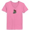 Ladies ComfortSoft® V Neck T Shirt Thumbnail
