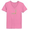 Ladies ComfortSoft® V Neck T Shirt Thumbnail