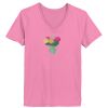 Ladies ComfortSoft® V Neck T Shirt Thumbnail