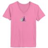 Ladies ComfortSoft® V Neck T Shirt Thumbnail
