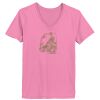 Ladies ComfortSoft® V Neck T Shirt Thumbnail