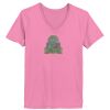 Ladies ComfortSoft® V Neck T Shirt Thumbnail