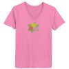 Ladies ComfortSoft® V Neck T Shirt Thumbnail