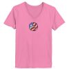 Ladies ComfortSoft® V Neck T Shirt Thumbnail