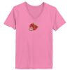 Ladies ComfortSoft® V Neck T Shirt Thumbnail