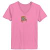 Ladies ComfortSoft® V Neck T Shirt Thumbnail