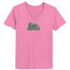 Ladies ComfortSoft® V Neck T Shirt Thumbnail