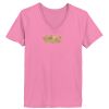 Ladies ComfortSoft® V Neck T Shirt Thumbnail
