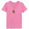 Ladies ComfortSoft® V Neck T Shirt Thumbnail