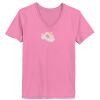 Ladies ComfortSoft® V Neck T Shirt Thumbnail