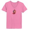 Ladies ComfortSoft® V Neck T Shirt Thumbnail