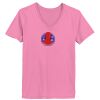 Ladies ComfortSoft® V Neck T Shirt Thumbnail
