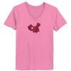 Ladies ComfortSoft® V Neck T Shirt Thumbnail