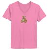 Ladies ComfortSoft® V Neck T Shirt Thumbnail